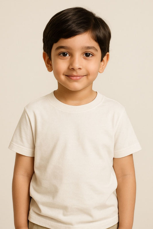 Kids Basic Tee - White