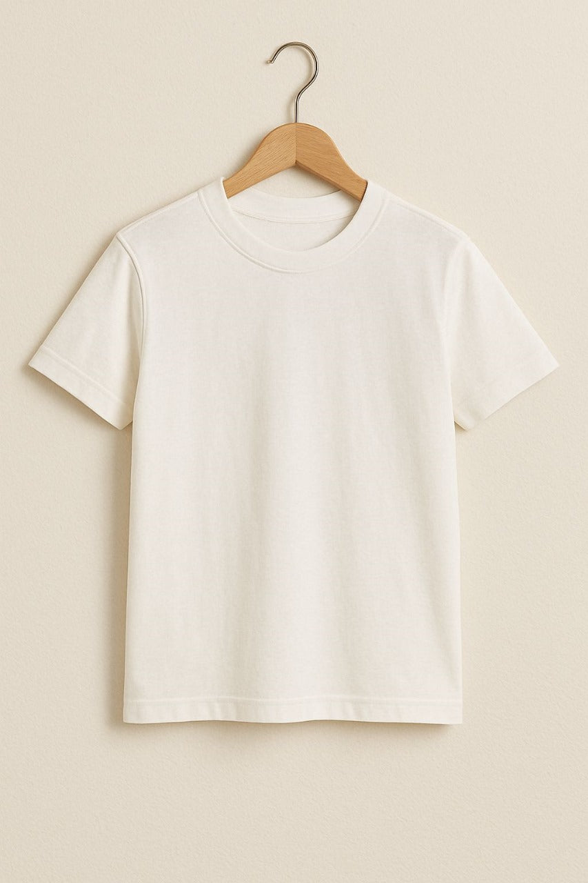 Kids Basic Tee - White