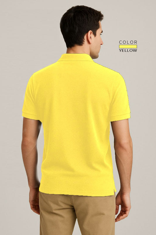 POLO TEE - YELLOW