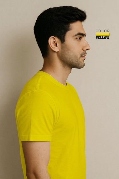 Short Sleeve T-Shirt -Yellow