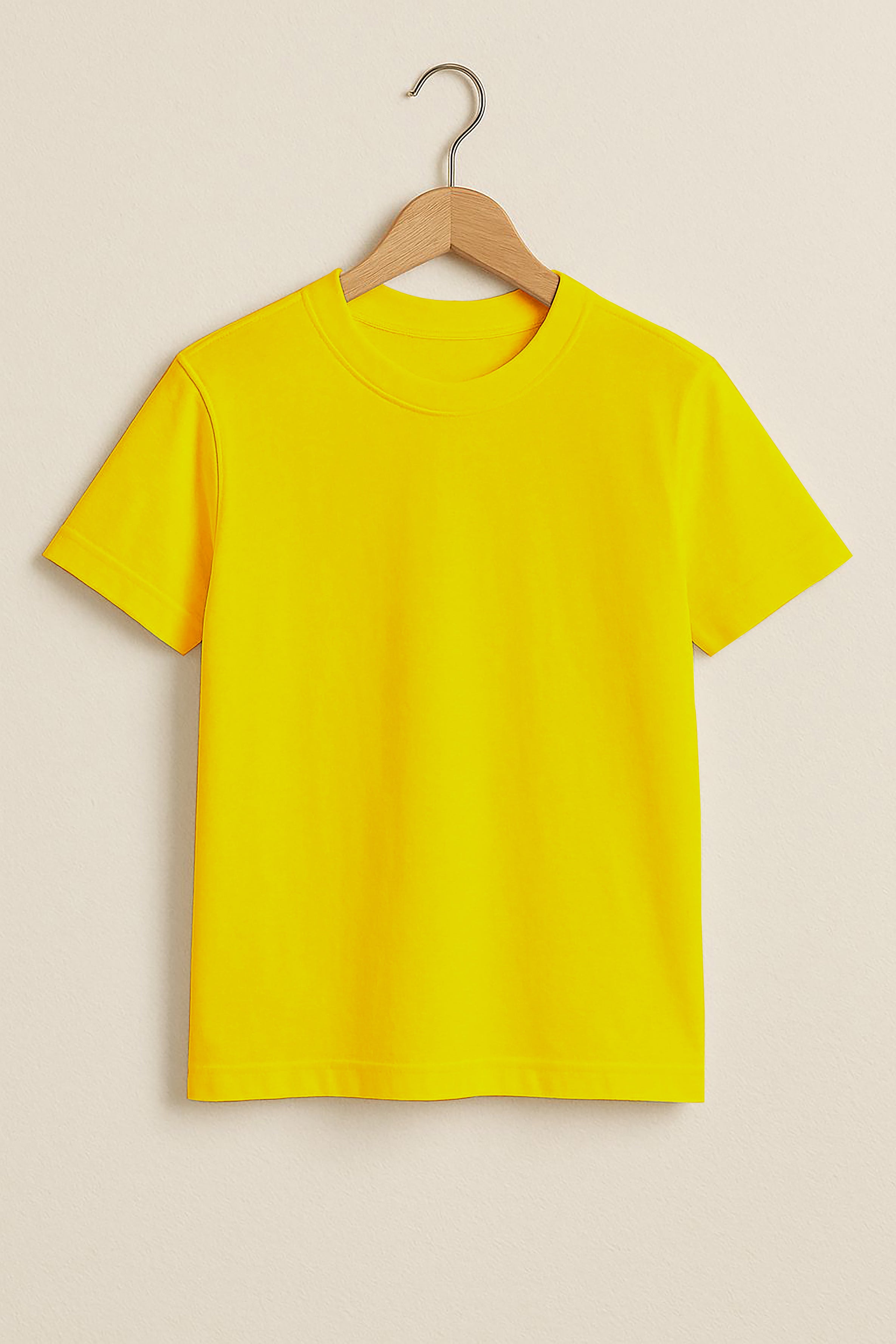 Kids Basic Tee - Yellow