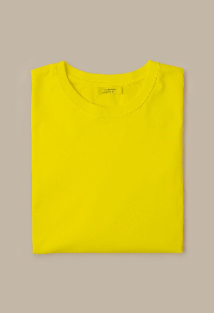 Short Sleeve T-Shirt -Yellow