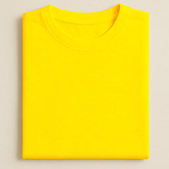 Kids Basic Tee - Yellow