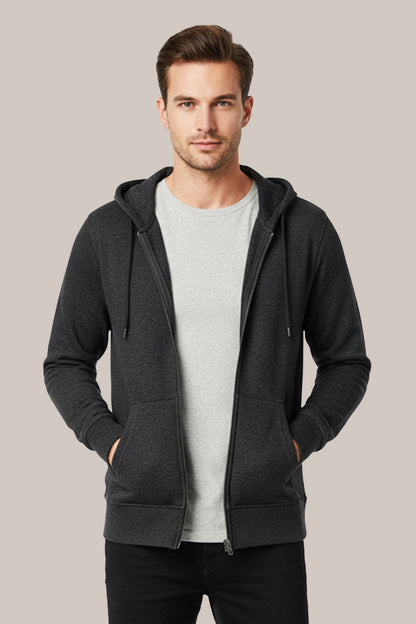 Pack of 3 Premium Zipper Hoodies – Winter Essentials Collection