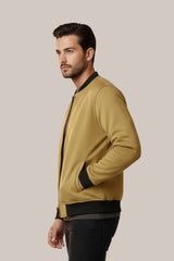Men’s Classic Camel Bomber Jacket